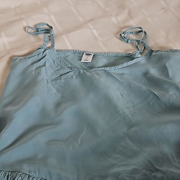 Old Navy Women's Spaghetti Summer Top Size Small Sky Blue - Picture 14 of 16